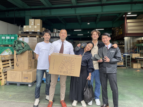 vibram 社よりMatteo氏・眞田様にお越し頂きました。