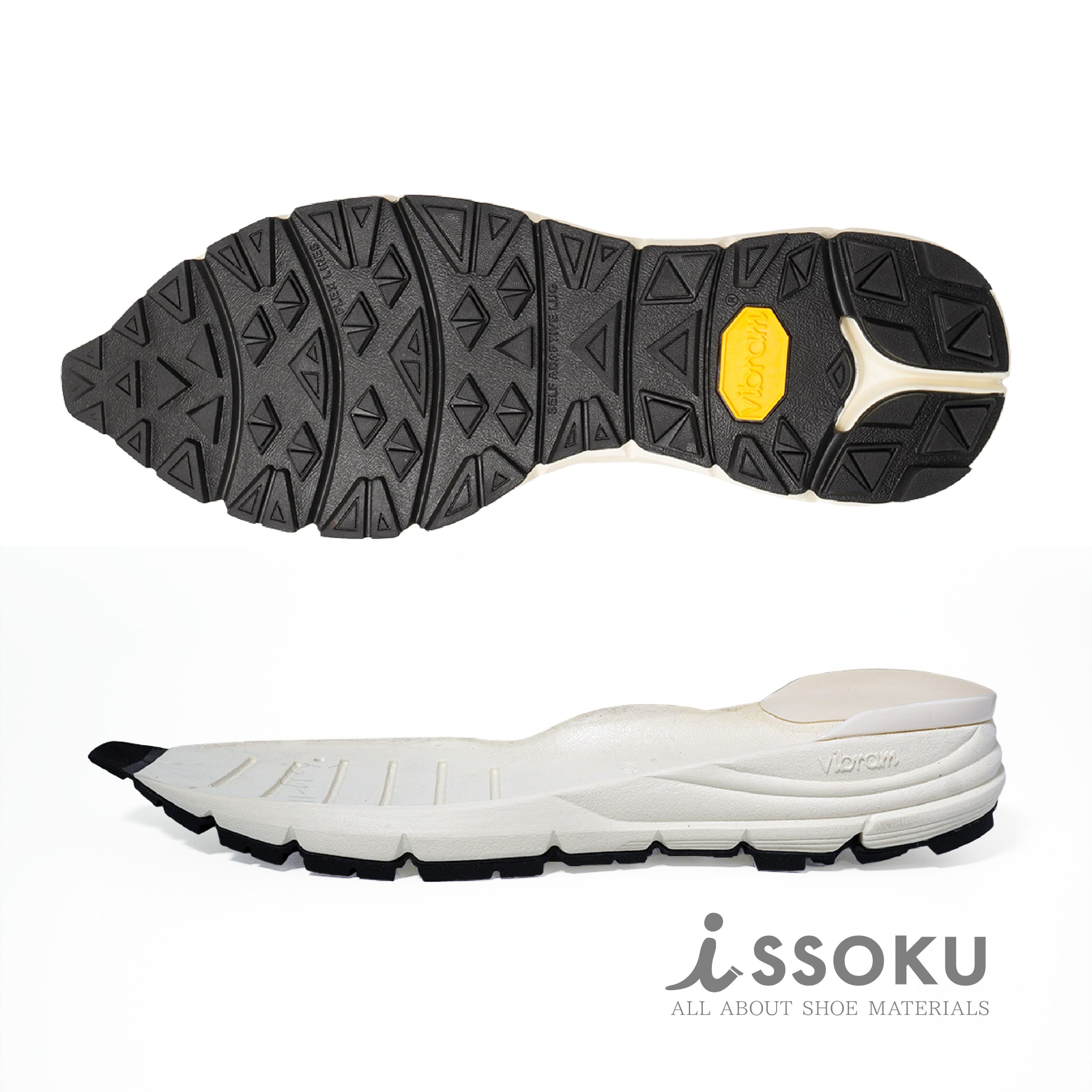 Vibram®︎ 514C【FUGA】off white × Black issoku