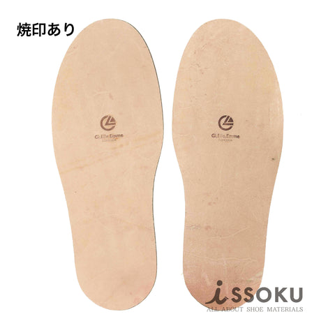 Gi.Elle.Emme|プレカット本底(ベンズ)(本底用ベジタブルタンニン革)4.5-5.0mm|L / XL