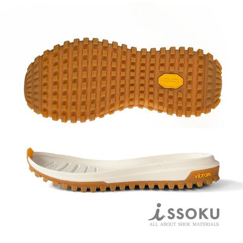 Vibram®︎ #961C【CHOPPER】Off white × Honeyの写真です