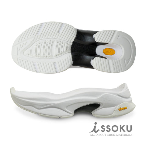 Vibram®︎ #879C【90's Runner】black × white