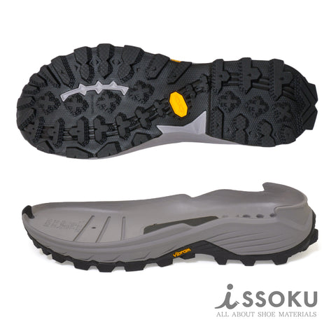 Vibram®︎ #1314C【RUSTLE】Black×Gray