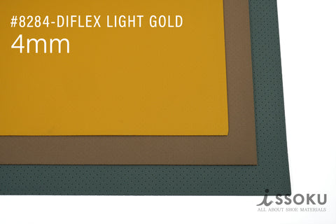 Vibram®︎ #8284 [DIFLEX LIGHT GULD] 4 mm indersål